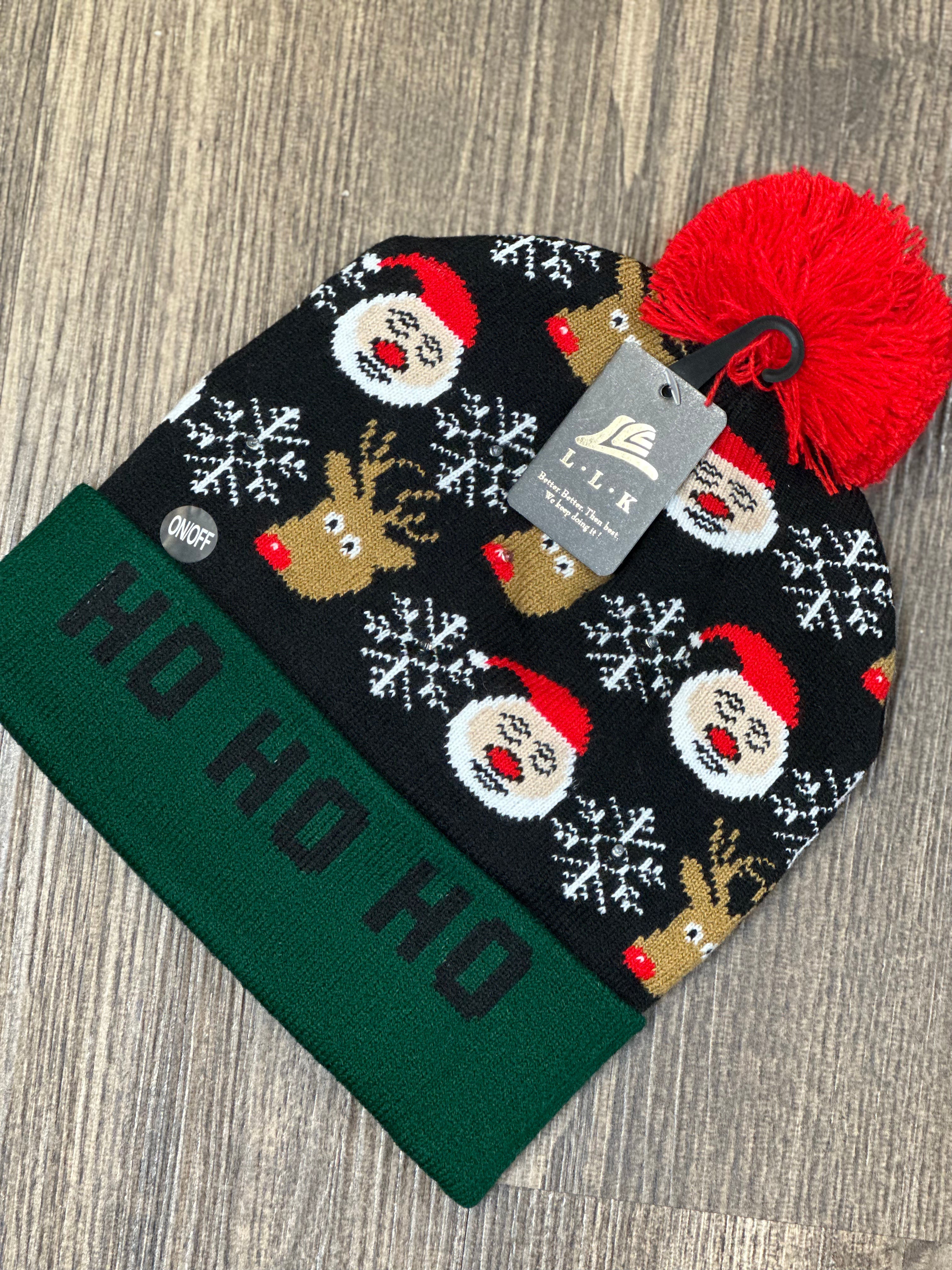 Christmas Light Up Beanies