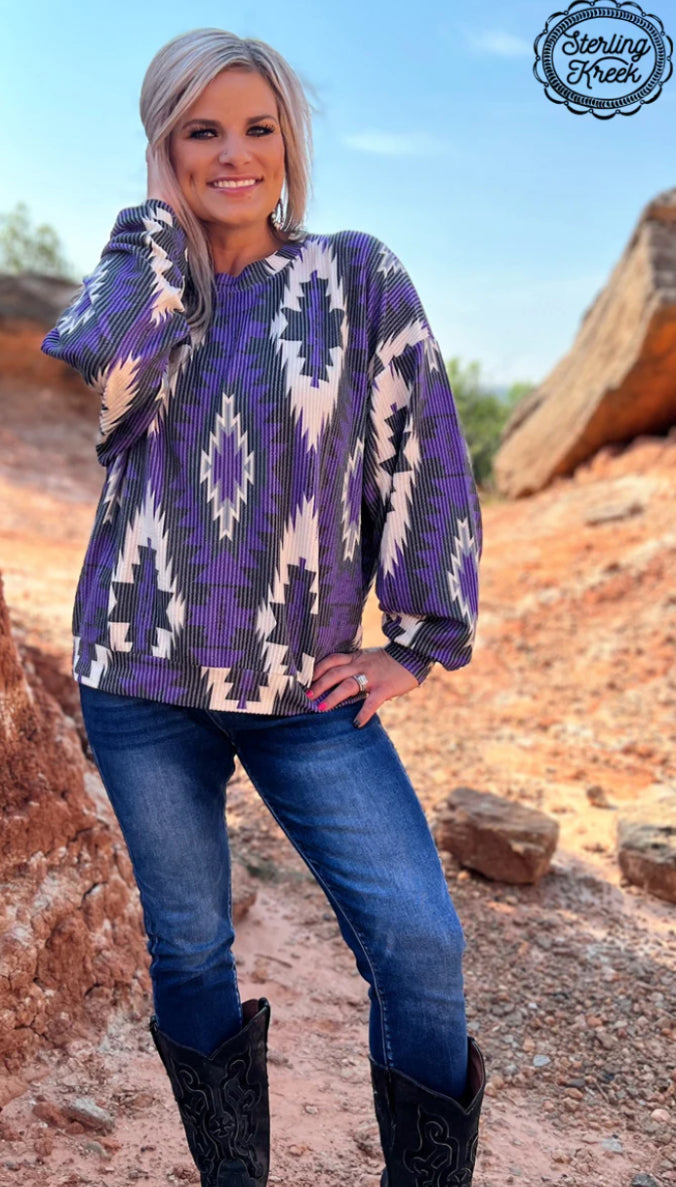 Sterling Kreek Western Star Lightweight Sweater