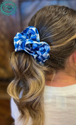 Load image into Gallery viewer, Sterling Kreek PEP RALLY SCRUNCHIES Purple, Red, or Royal
