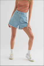Load image into Gallery viewer, Cotton Denim Shorts
