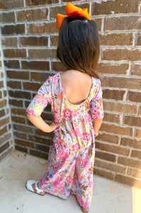 Fall Florals Jumpsuit