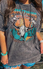 Load image into Gallery viewer, Something In The Orange Acid Washed Graphic Tee
