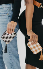 Load image into Gallery viewer, Wynona Woven Checkered Wallet
