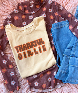 Youth Thankful Girlie