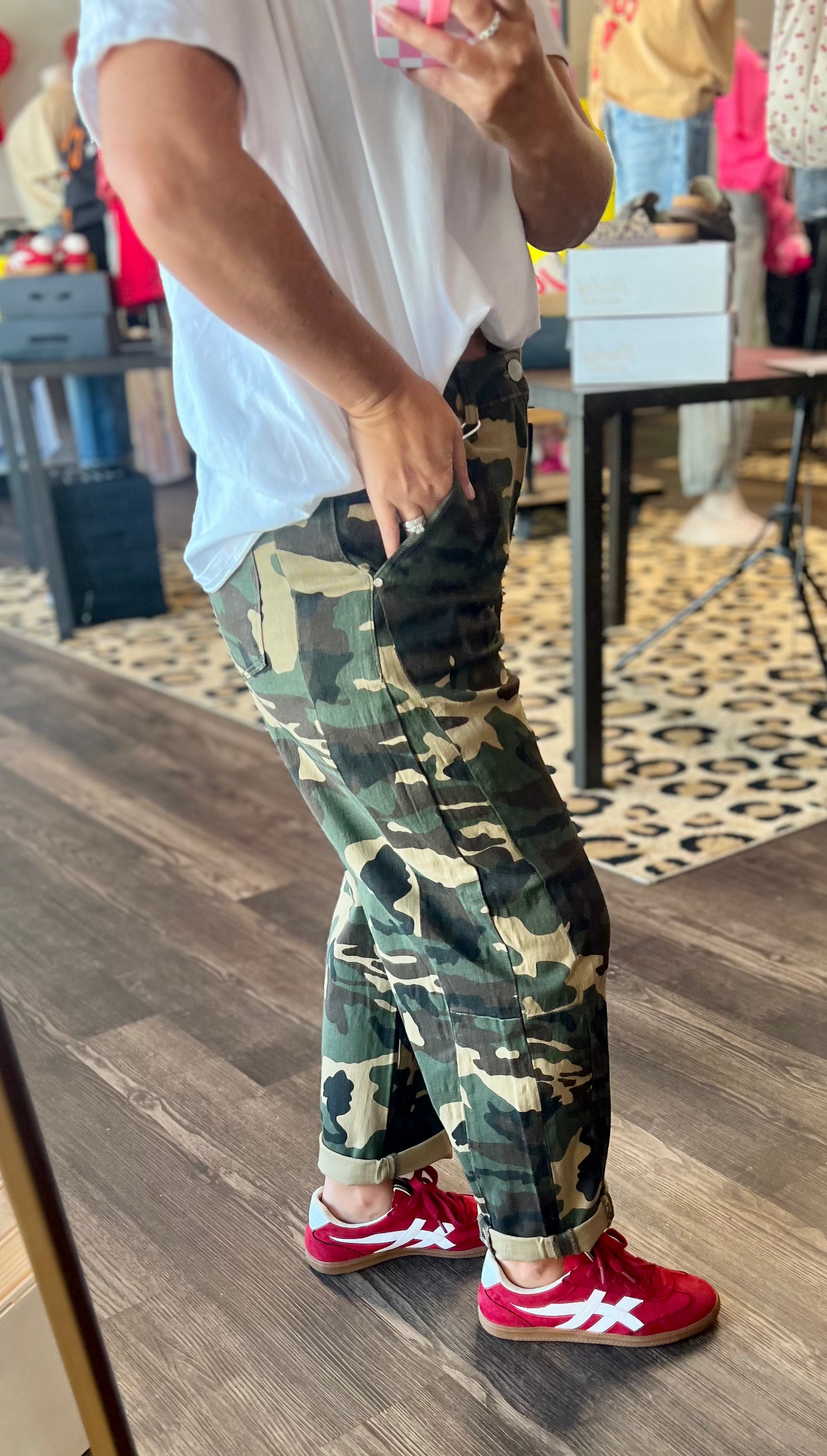 Risen Camo Barrel Pants