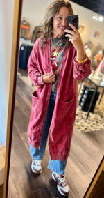 Load image into Gallery viewer, Sweatshirt Cardigan

