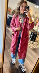 Sweatshirt Cardigan