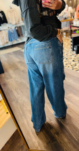 Cello Baggy Jean with Front Seam Detail