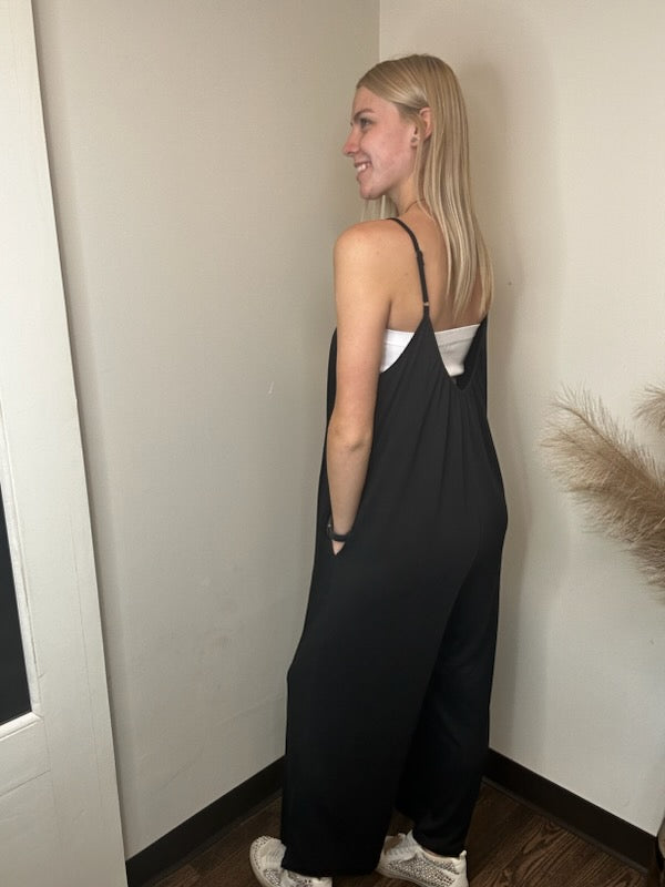 Wide Leg Cami Jumpsuit