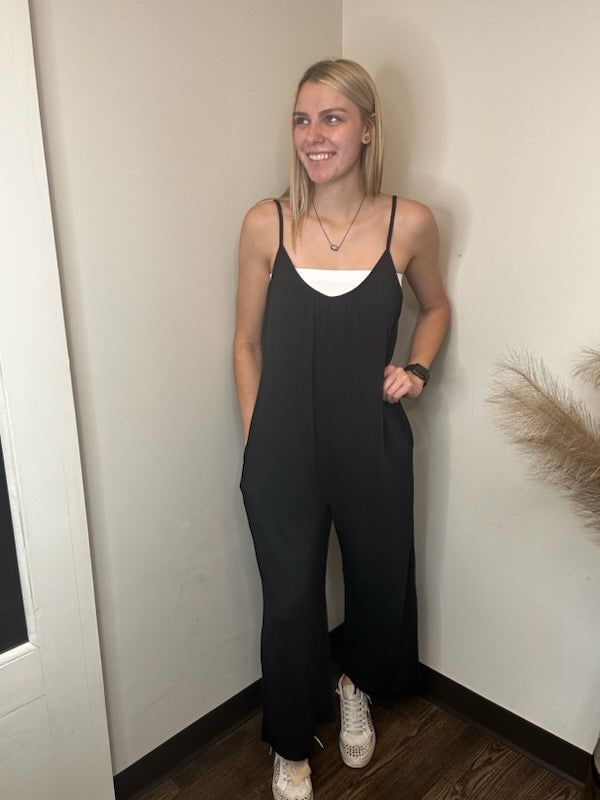 Wide Leg Cami Jumpsuit