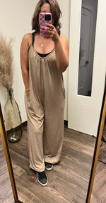 Load image into Gallery viewer, Mocha Jumpsuit
