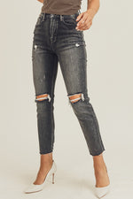 Load image into Gallery viewer, Risen Curvy High Rise Relaxed  Fit  Skinny
