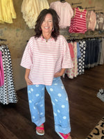 Load image into Gallery viewer, Striped Oversized Tee
