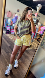 Load image into Gallery viewer, Windbreaker Shorts with Contrast Stripe
