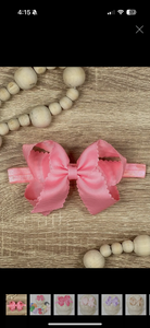 Classic Scalloped Bow-Headband