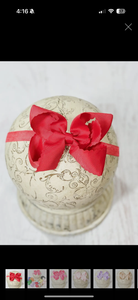 Classic Scalloped Bow-Headband