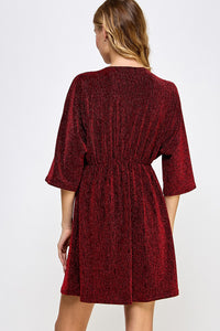 Red Sparkling Holiday Dress