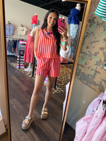 Load image into Gallery viewer, Coral Punch Stripe Set
