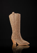 Load image into Gallery viewer, Corky Hey Girl Rhinestone Glitzy Gold Boot
