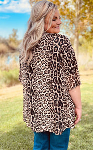 Sterling Kreek Mirage Leopard Cardigan