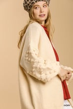 Umgee Pom Pom Sweater in Ivory