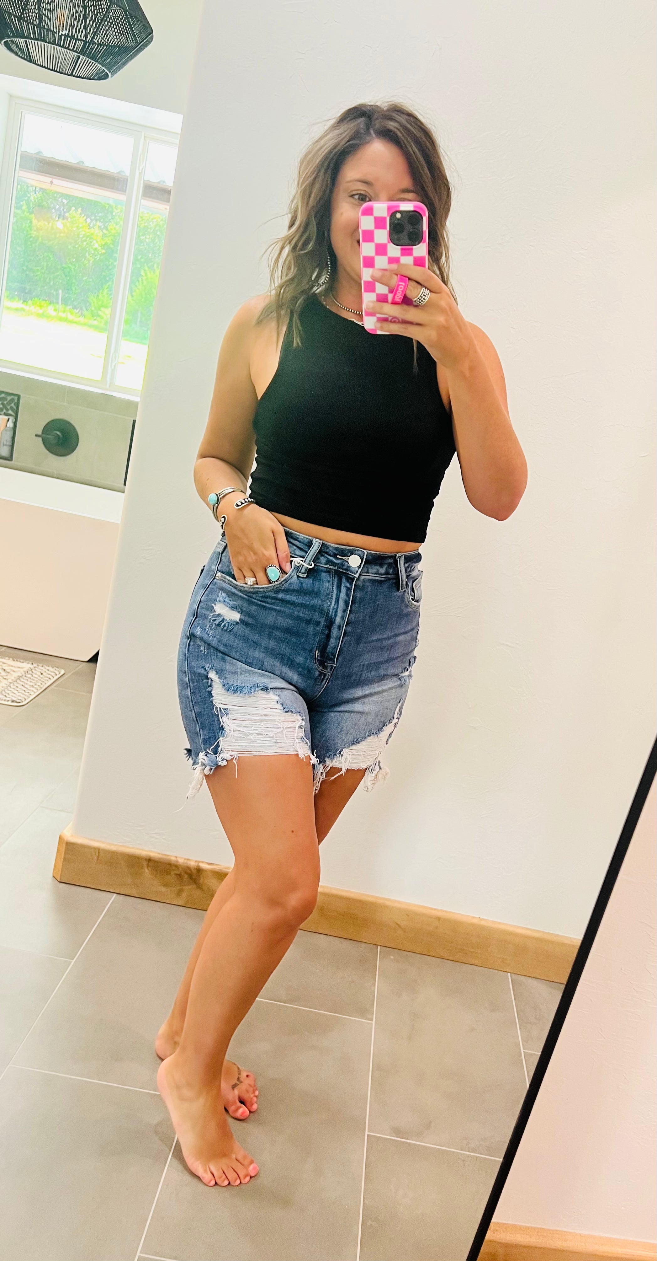 Risen Midi Shorts