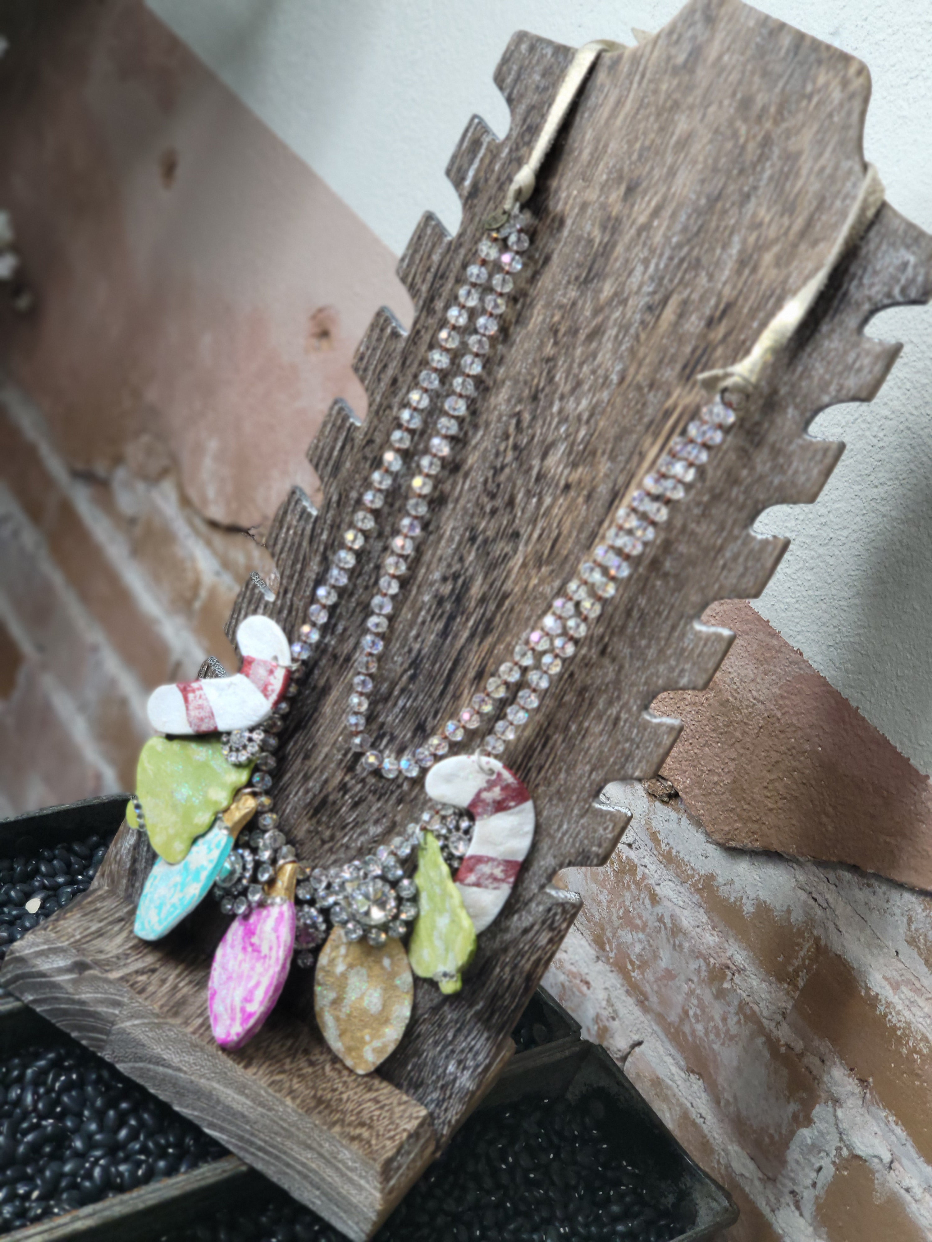 A Rare Bird Large Christmas Necklace