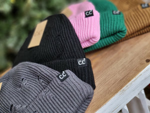 CC Beanie Unisex Distressed Hat