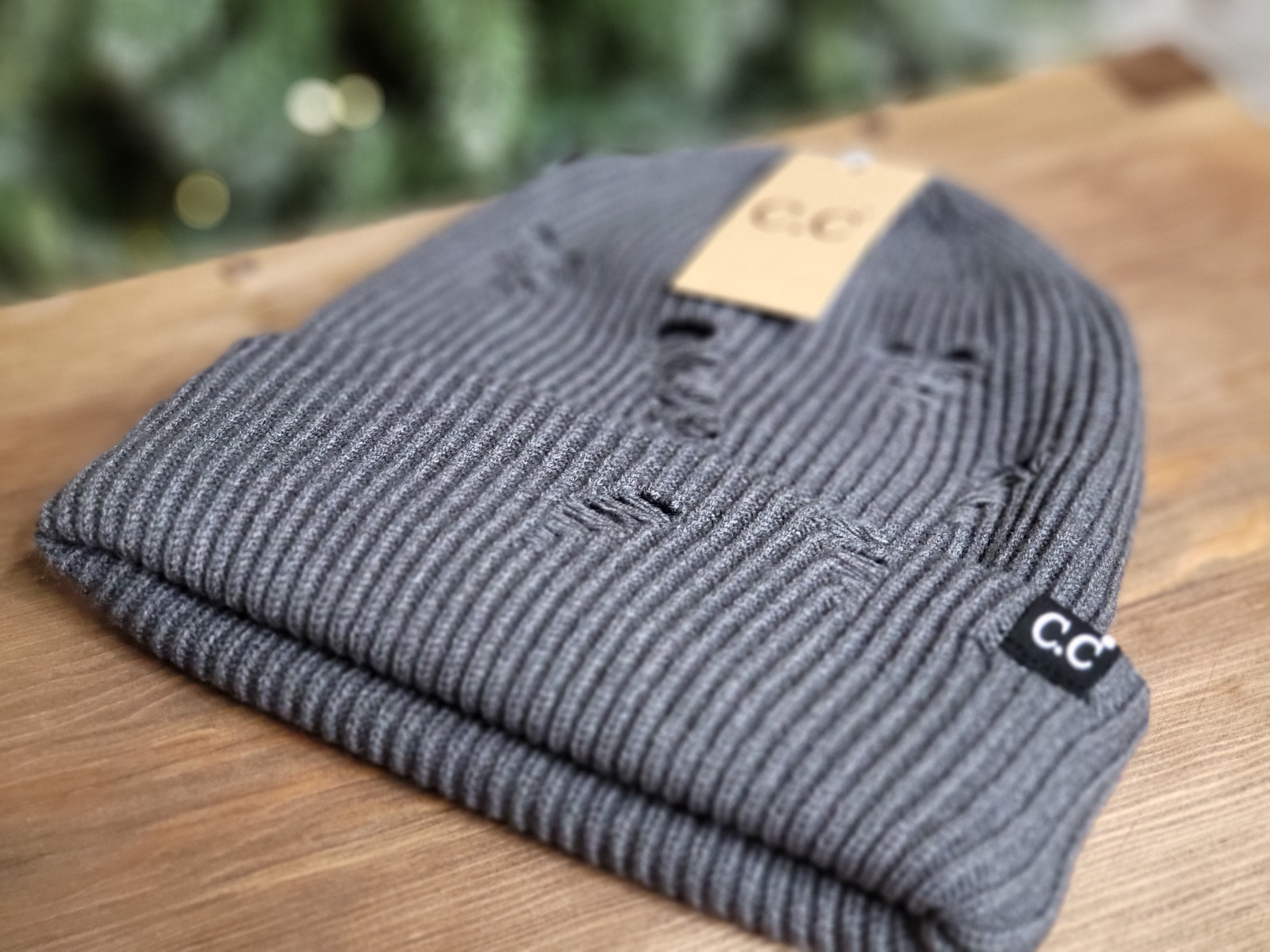 CC Beanie Unisex Distressed Hat