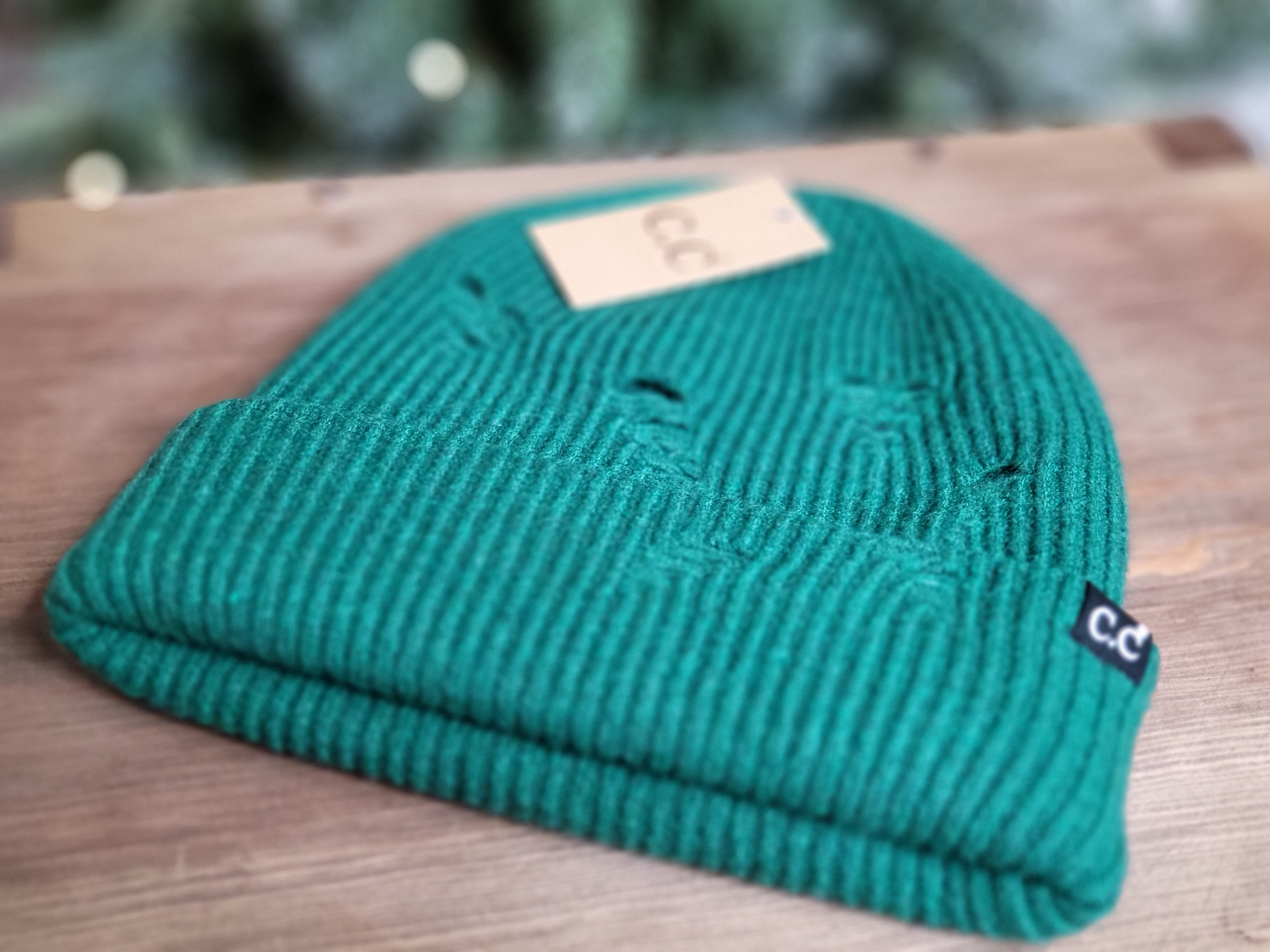 CC Beanie Unisex Distressed Hat