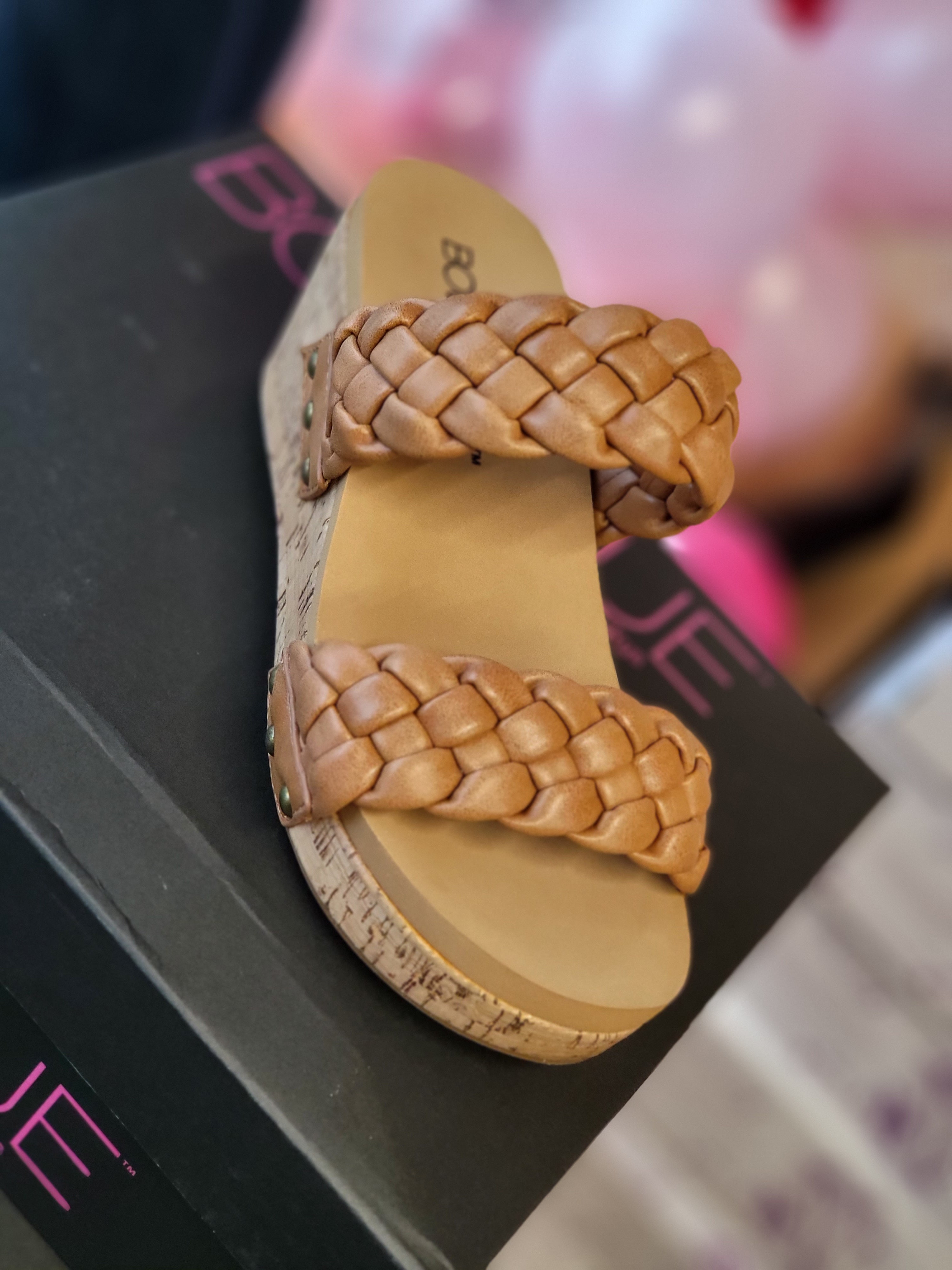 Corky Delightful Cognac Wedge