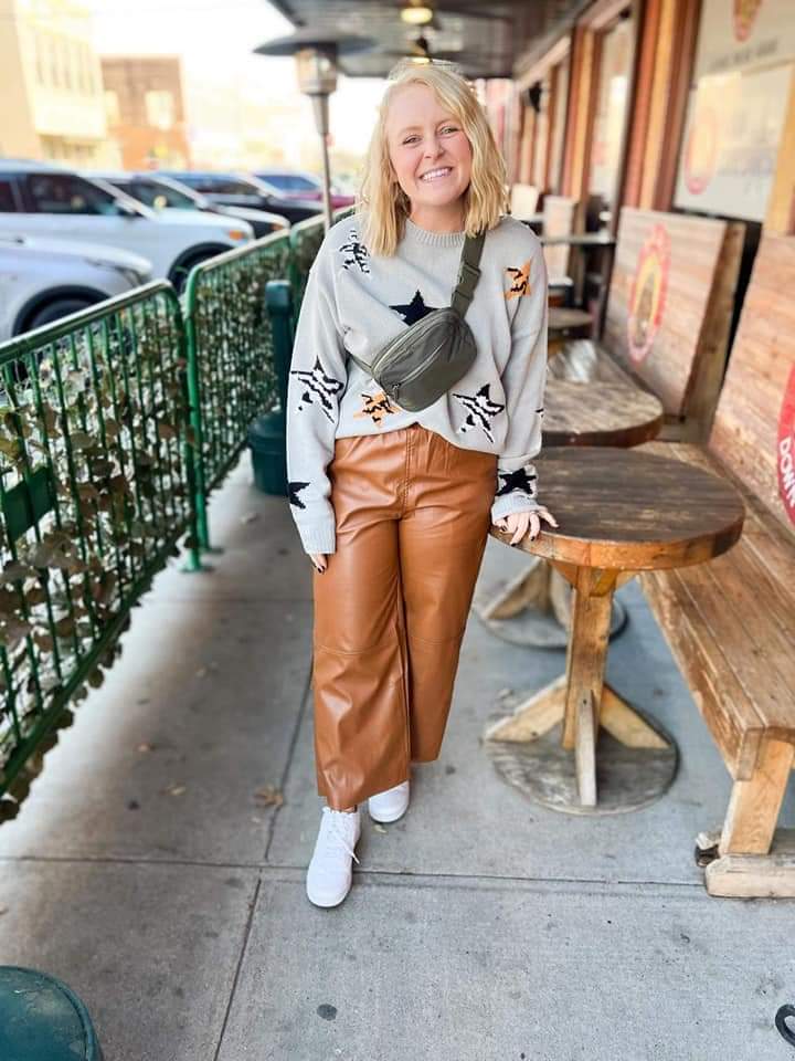 Six Fifty Rachel Faux Leather Straight Crop Pant – HTB Boutique