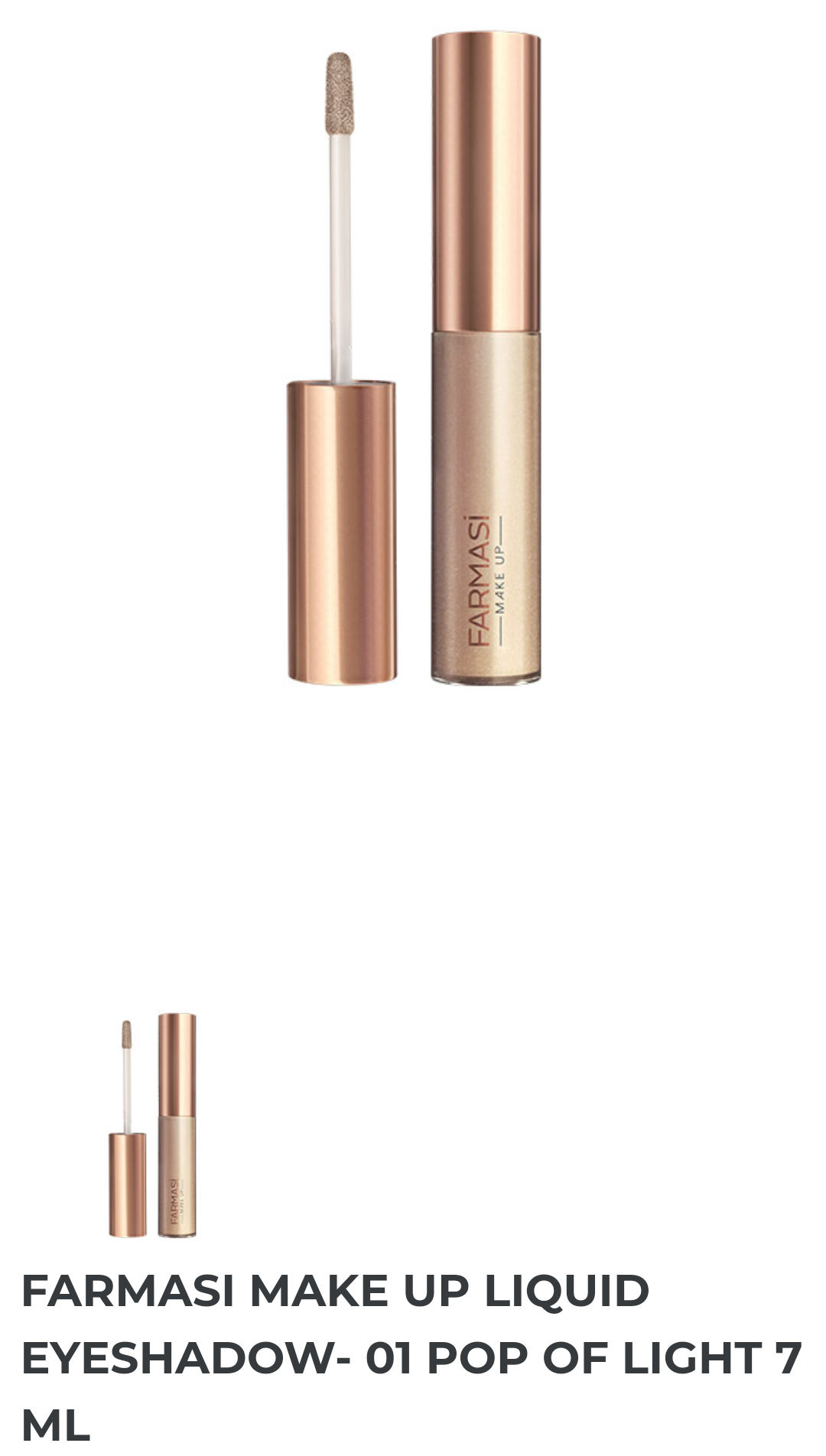 FARMASI MAKE UP LIQUID EYESHADOW