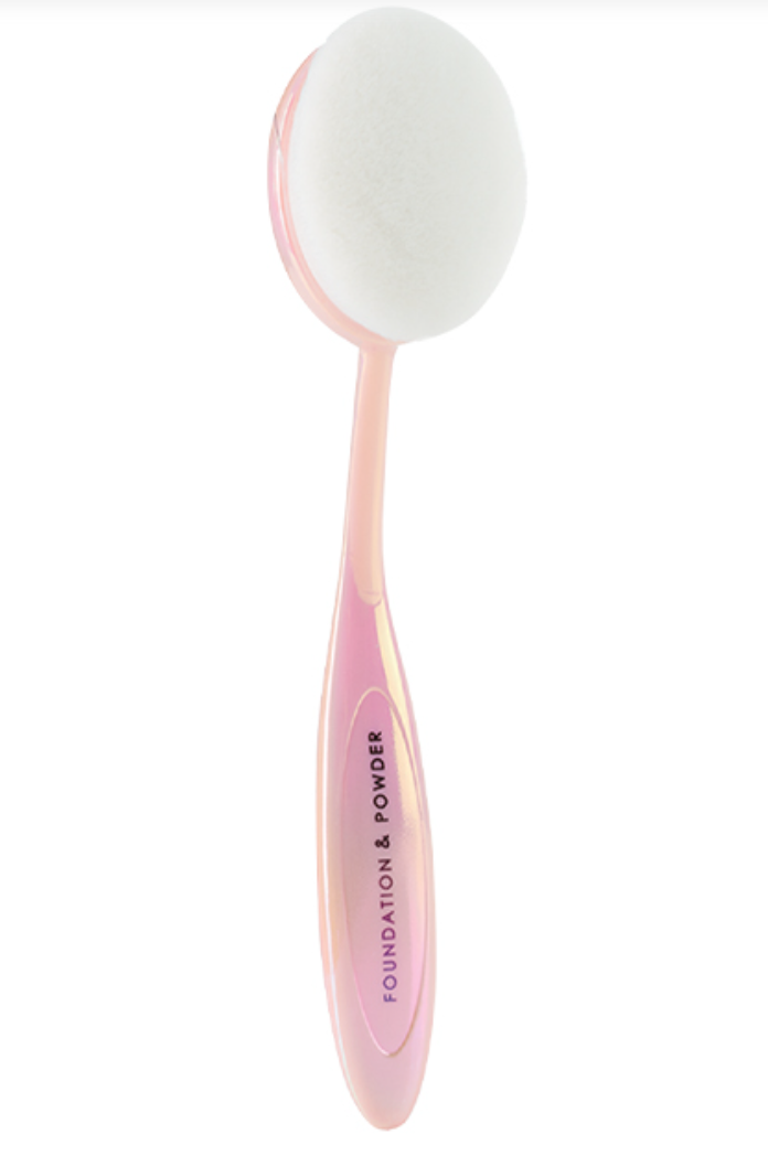 Farmasi Pink Oval Make Up Brush Large