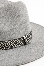 Load image into Gallery viewer, Aztec Black and Cream Print Hat Band
