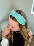 Load image into Gallery viewer, Kaydee Lynn Knotted Pearl Headband
