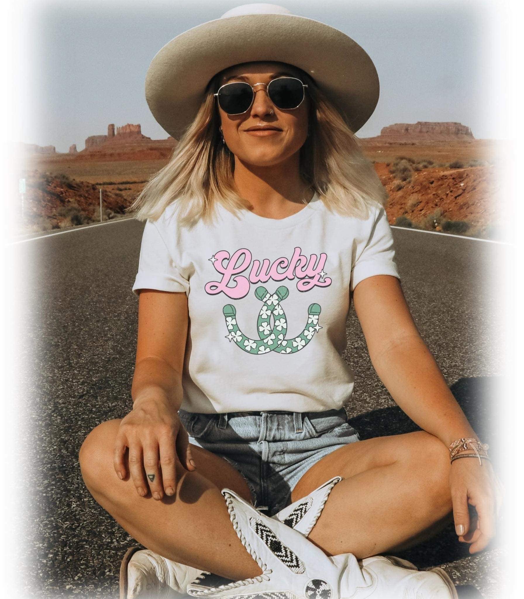Lucky Horseshoes Tee