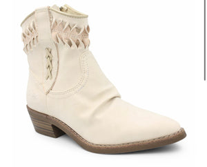 Blowfish “Sygns” Western Ankle Boot in Cloud Prospector