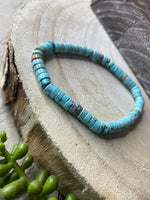 Load image into Gallery viewer, Sara’s Real Mint Turquoise Bracelet
