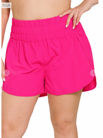 Load image into Gallery viewer, Zenana Curvy High Waisted Athletic Short
