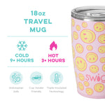 Load image into Gallery viewer, Swig Oh Happy Day Travel Mug 18 oz
