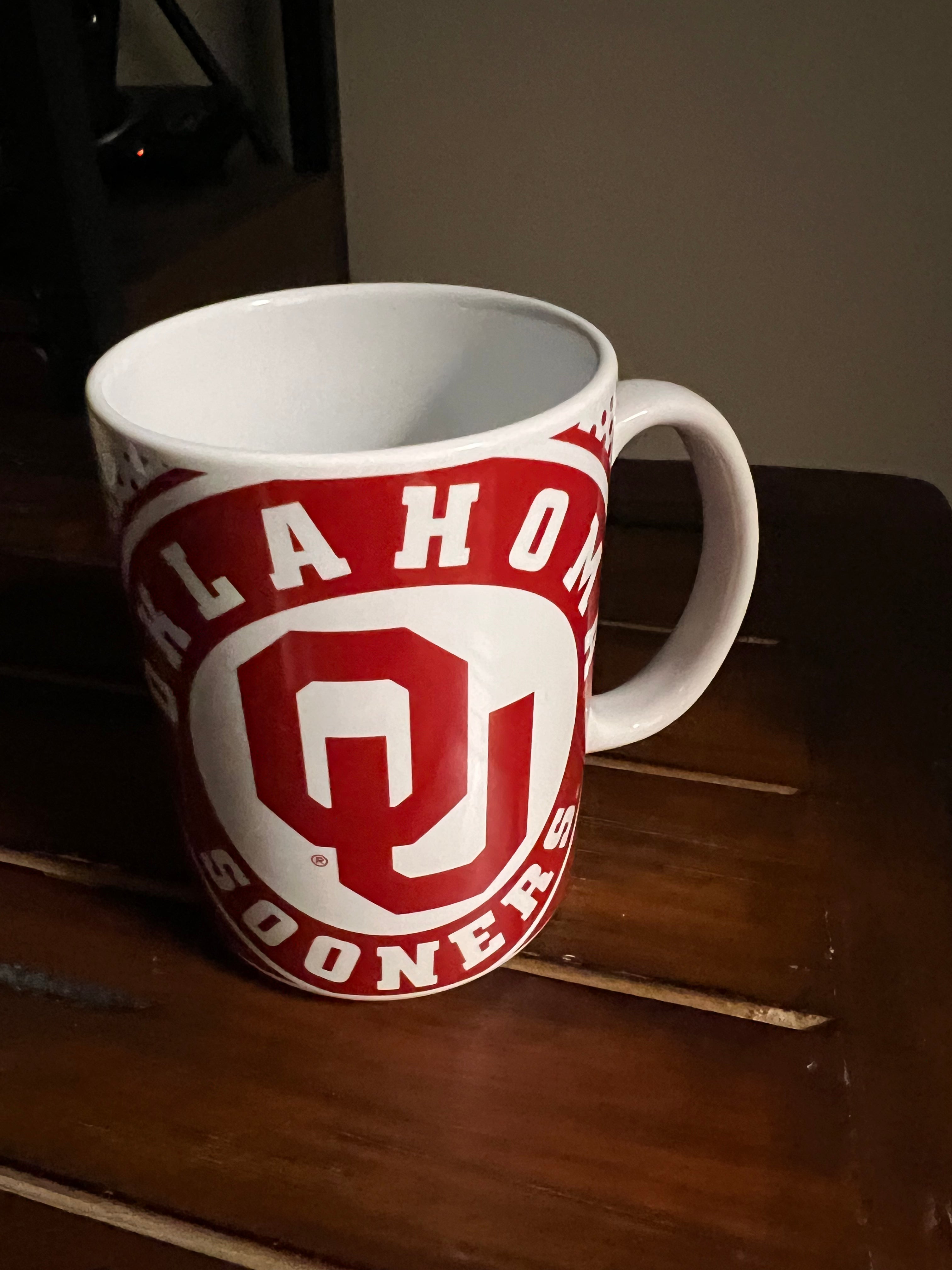 Oklahoma Sooners Coffee Cup