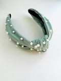 Kaydee Lynn Knotted Pearl Headband