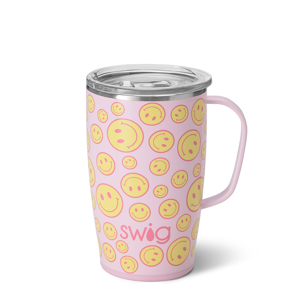Swig Oh Happy Day Travel Mug 18 oz