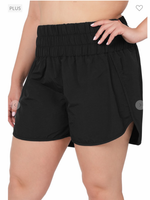 Load image into Gallery viewer, Zenana Curvy High Waisted Athletic Short
