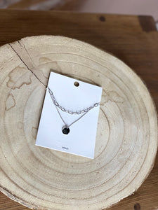 Gold/Silver Mini Paper Clip Necklace