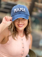 Load image into Gallery viewer, Chenille MAMA Baseball Hat

