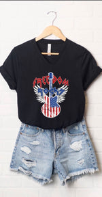 Load image into Gallery viewer, FREEDOM ROCKS! V-neck Tee
